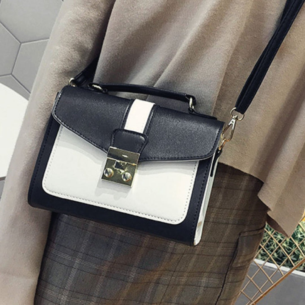 The Harper Colorblock Satchel