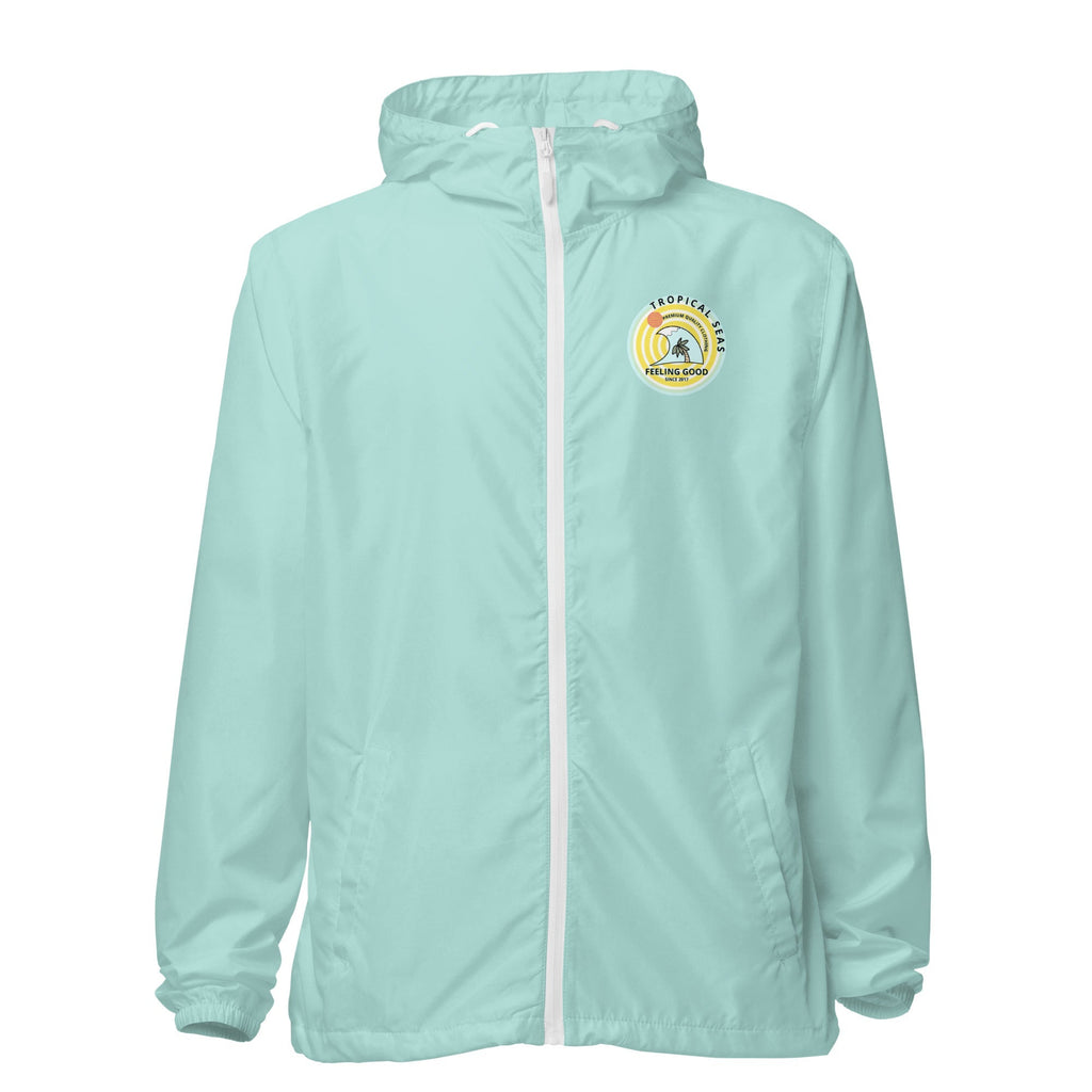 Mint Breeze Lightweight Windbreaker