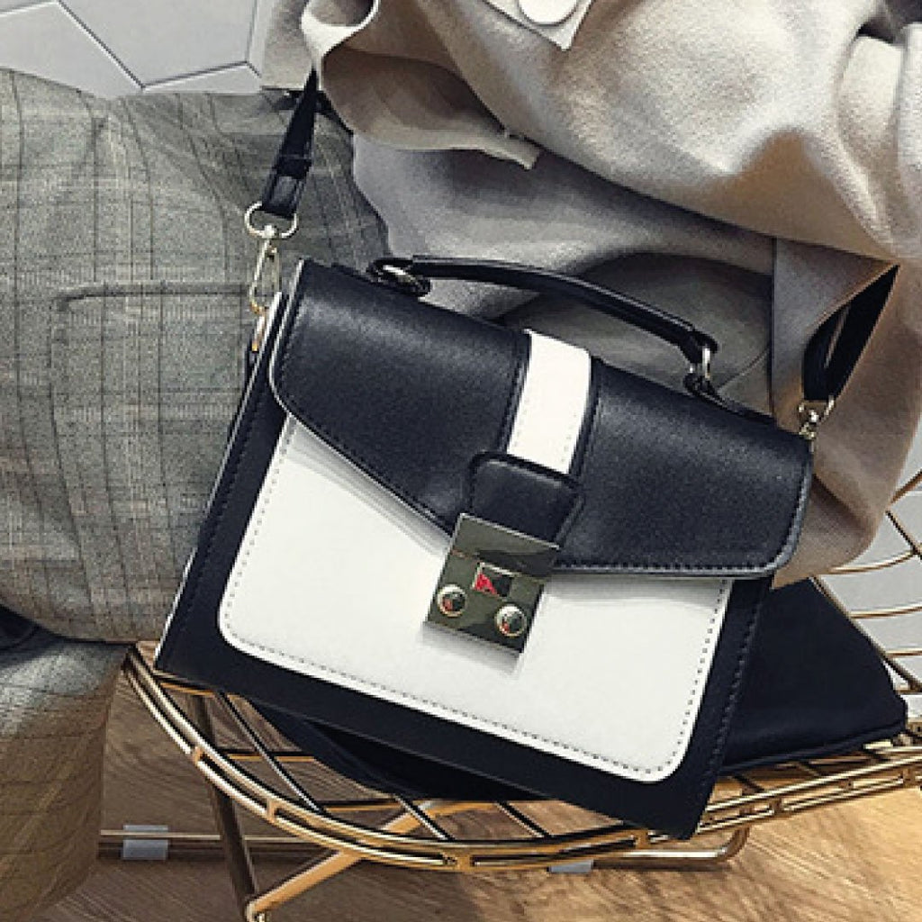 The Harper Colorblock Satchel