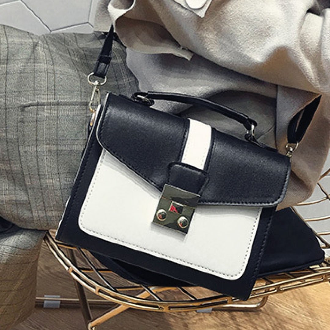 The Harper Colorblock Satchel