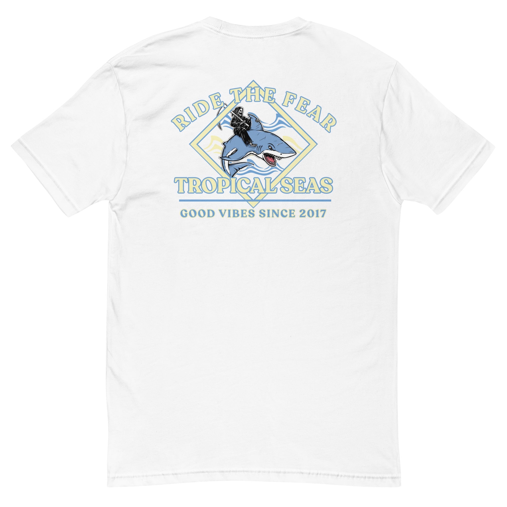 Ride the Wave Shark Graphic Tee