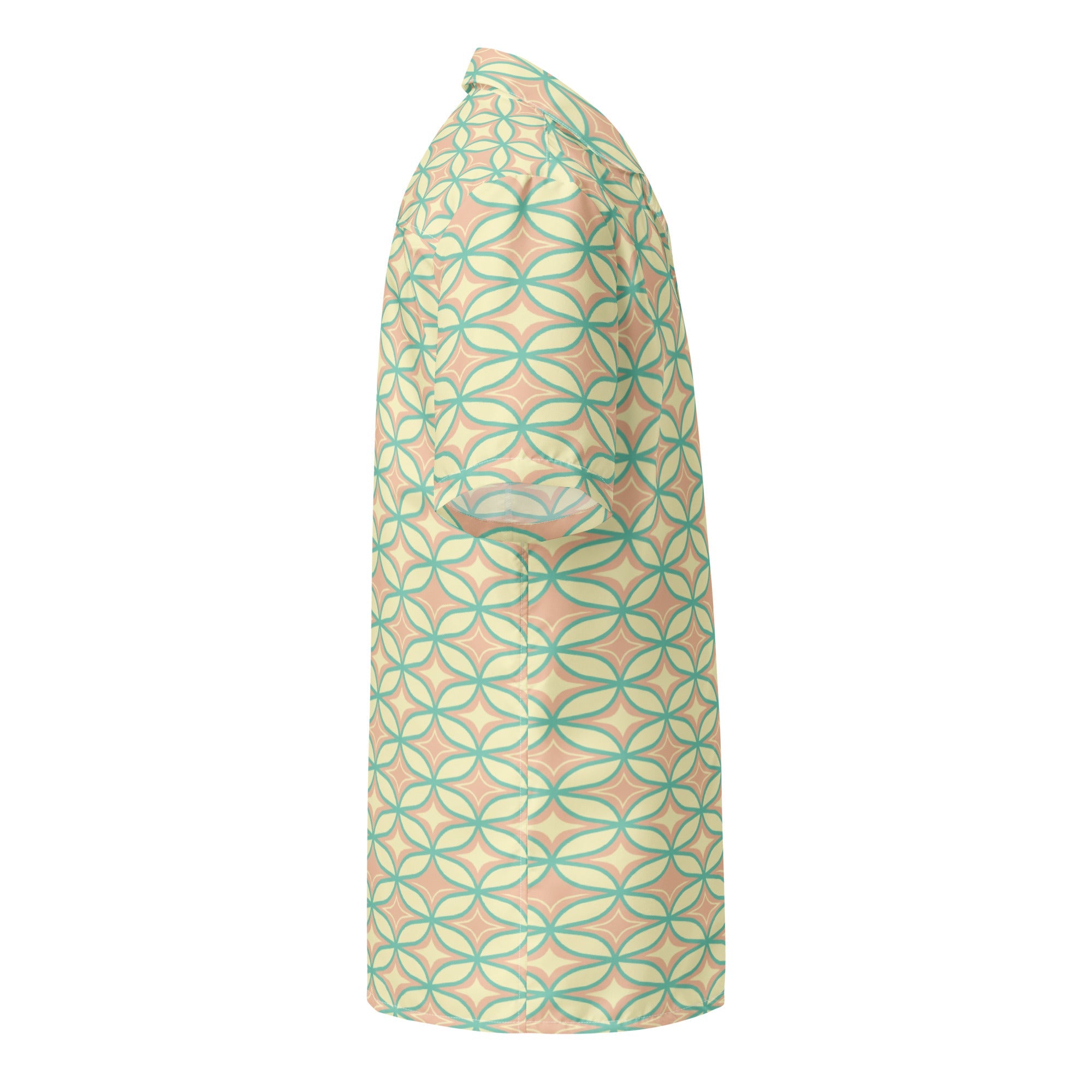 Seaside Mosaic Button-Up