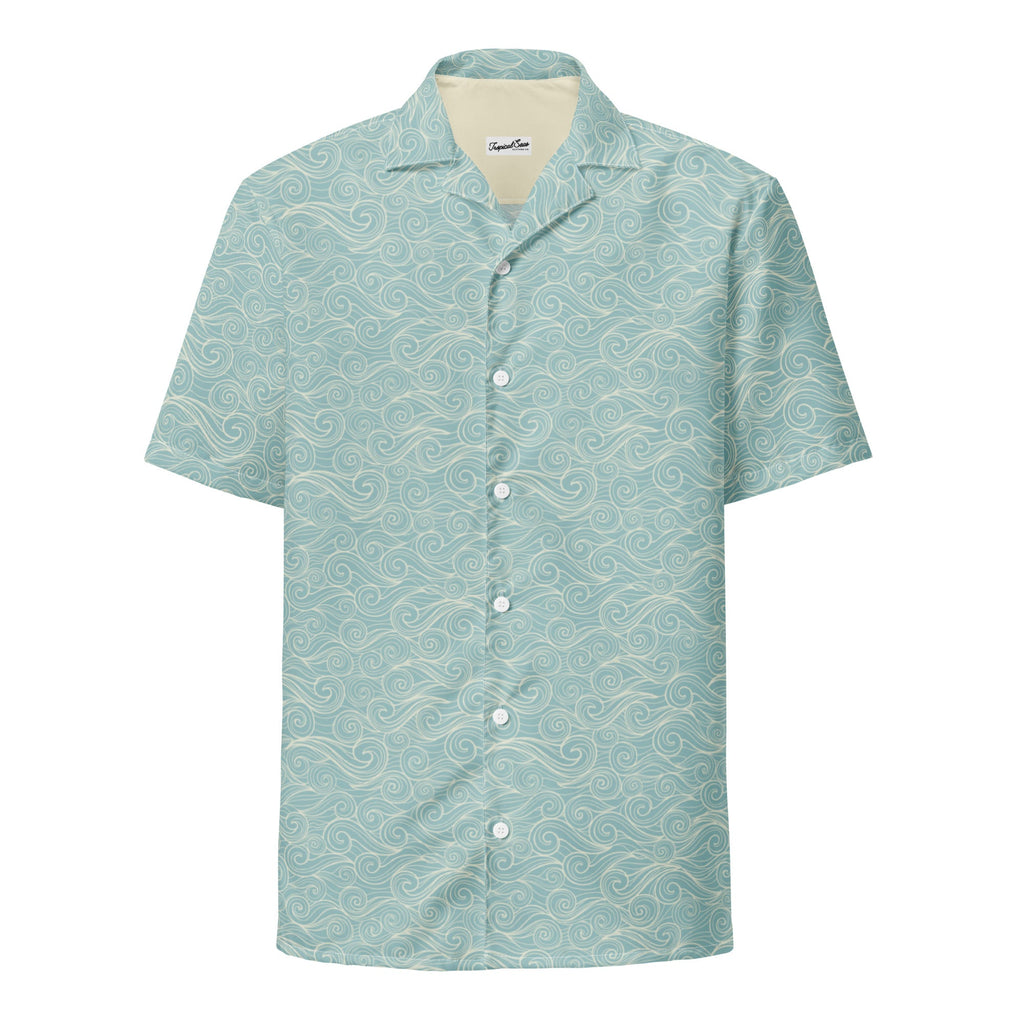 Ocean Mist Button-Up