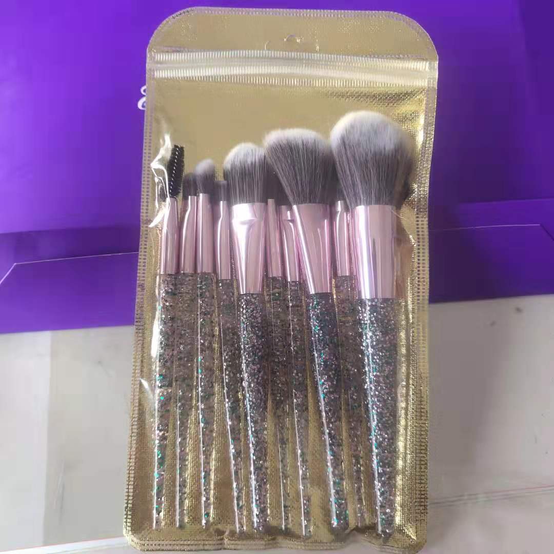 Luxe Crystal Makeup Brush Set