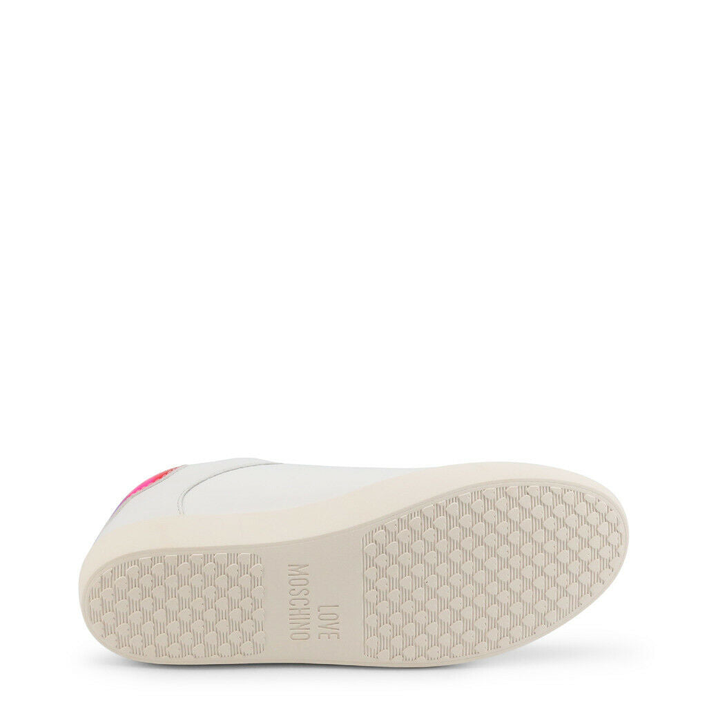 Prism Heart Sneakers – White
