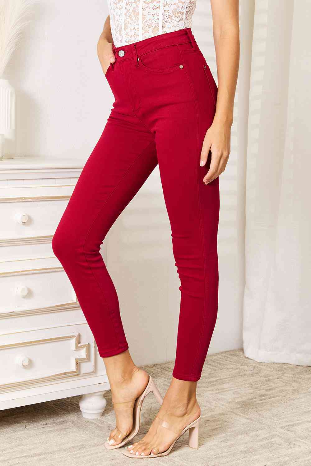 Scarlet High-Rise Skinny Jeans