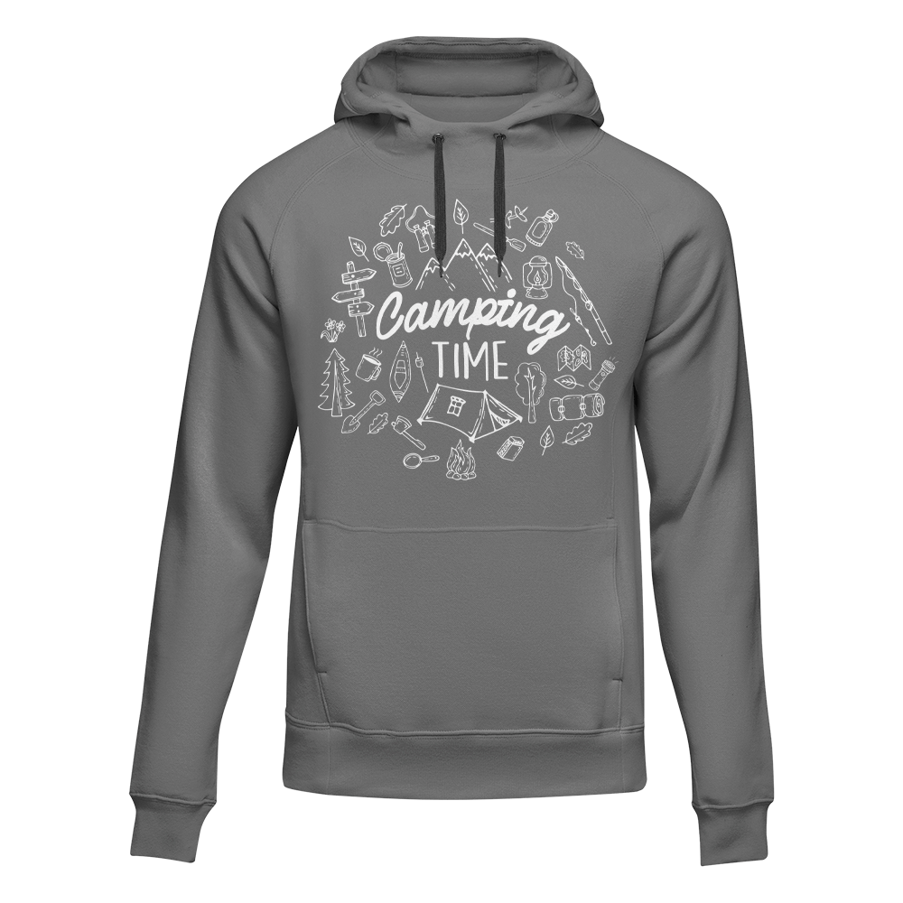 Camping Time Graphic Hoodie