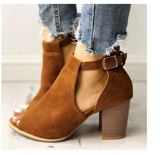 Sienna Cutout Booties