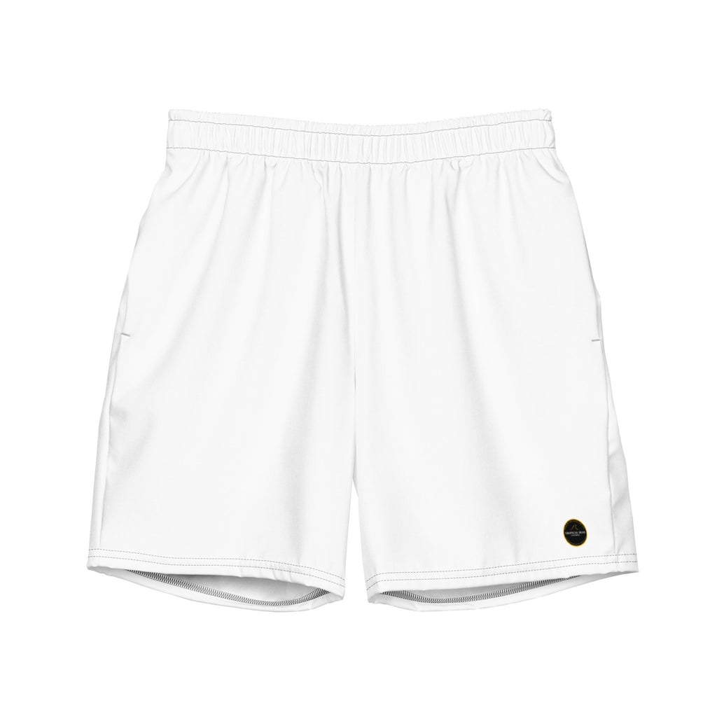 Coastal Breeze Men's Board Shorts (White)