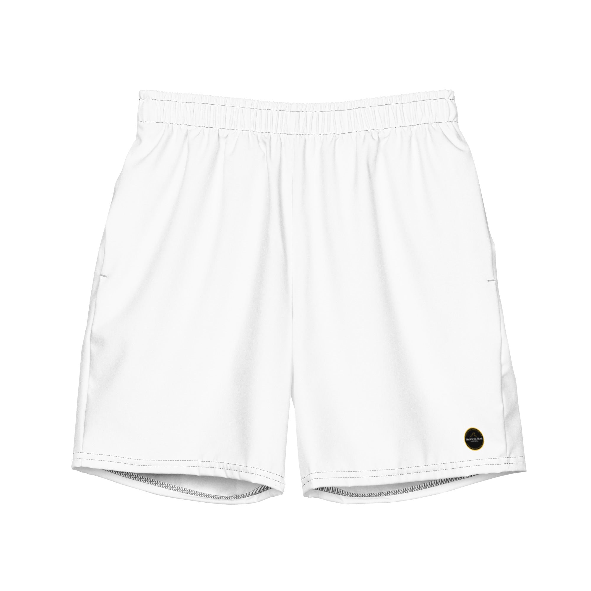 Coastal Breeze Men's Board Shorts (White)