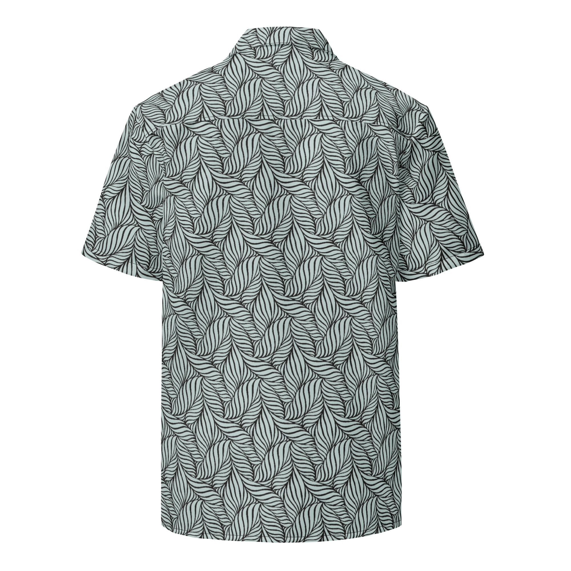 Midnight Palms Short-Sleeve Button-Up