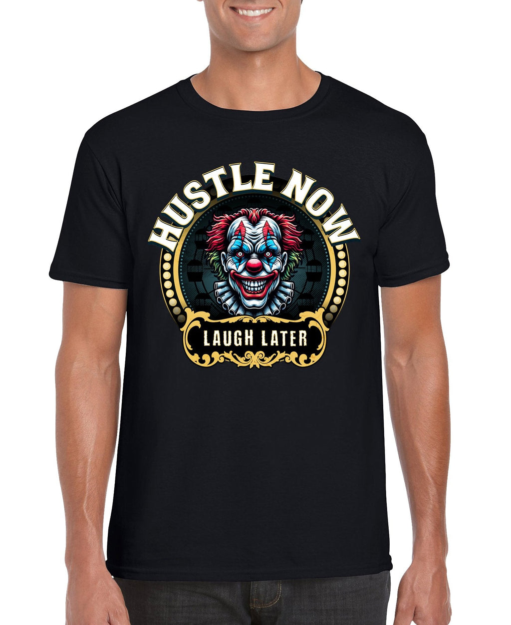 Hustle Now, Laugh Later Graphic Tee
