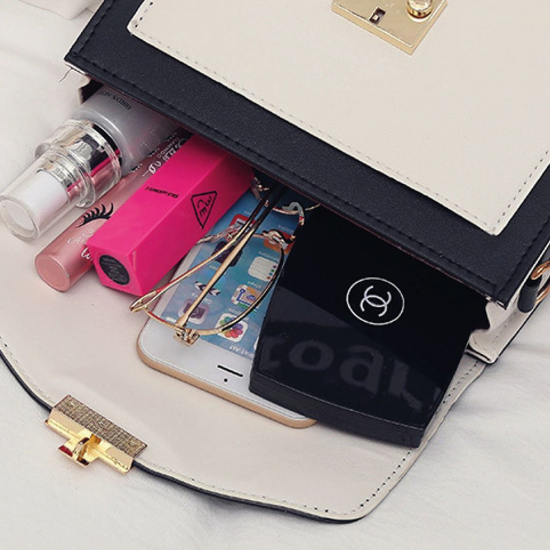 The Harper Colorblock Satchel