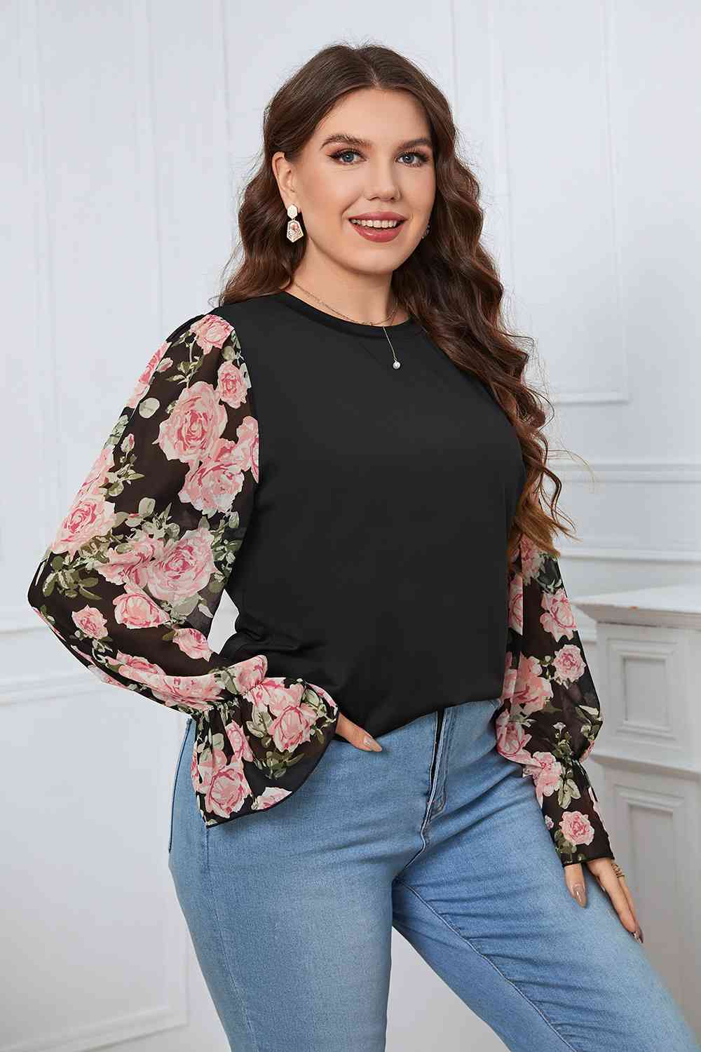 The Rosalie Floral Blouse