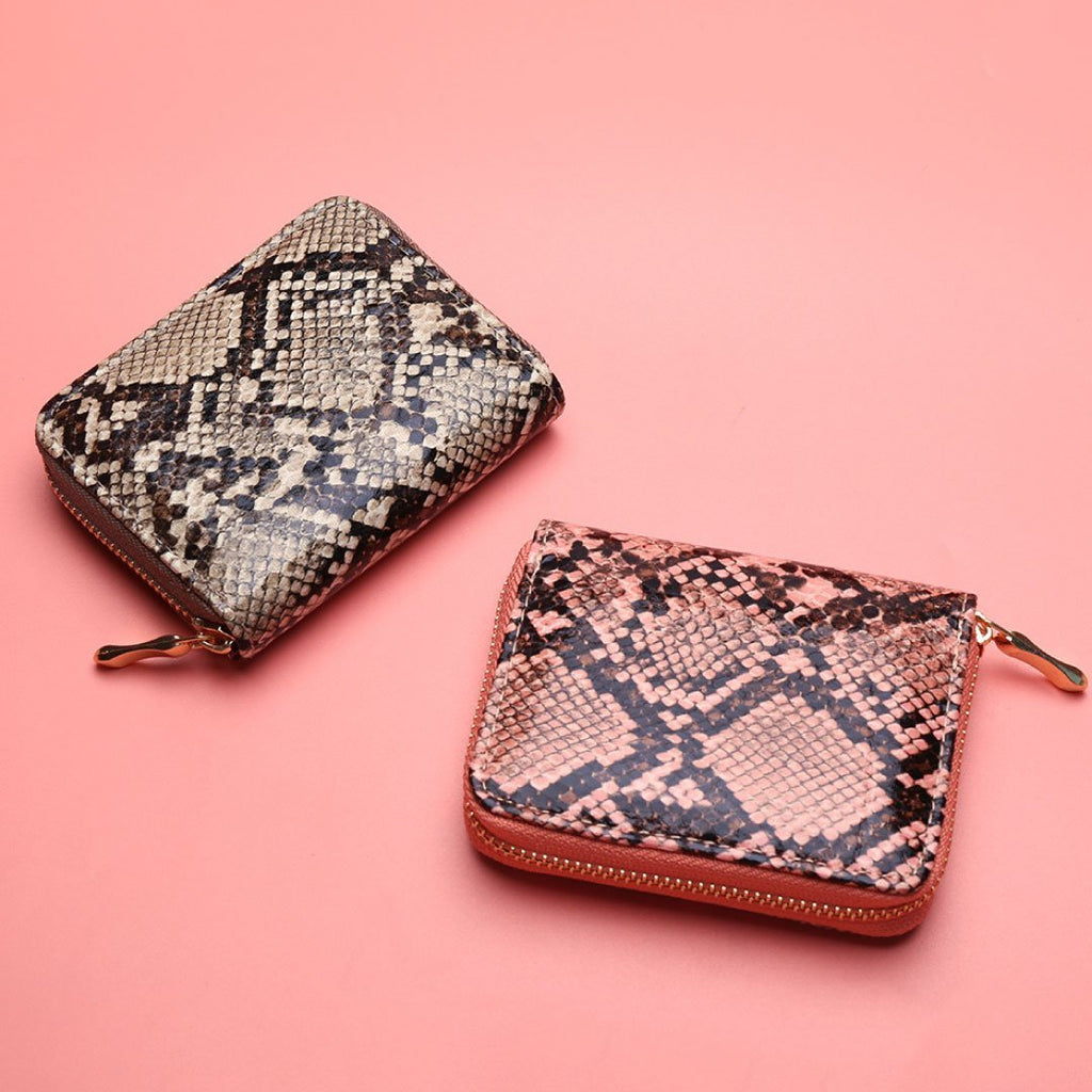 The Serpentine Zip Wallet