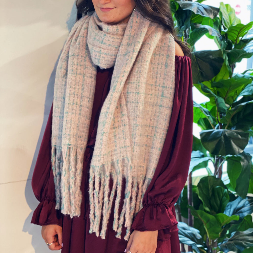 Autumn Luxe Bouclé Scarf