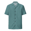 Coastal Sage Short-Sleeve Button-Up