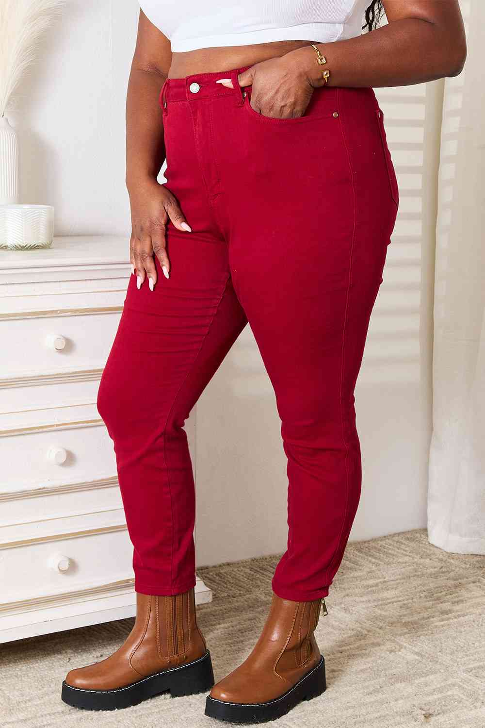 Scarlet High-Rise Skinny Jeans