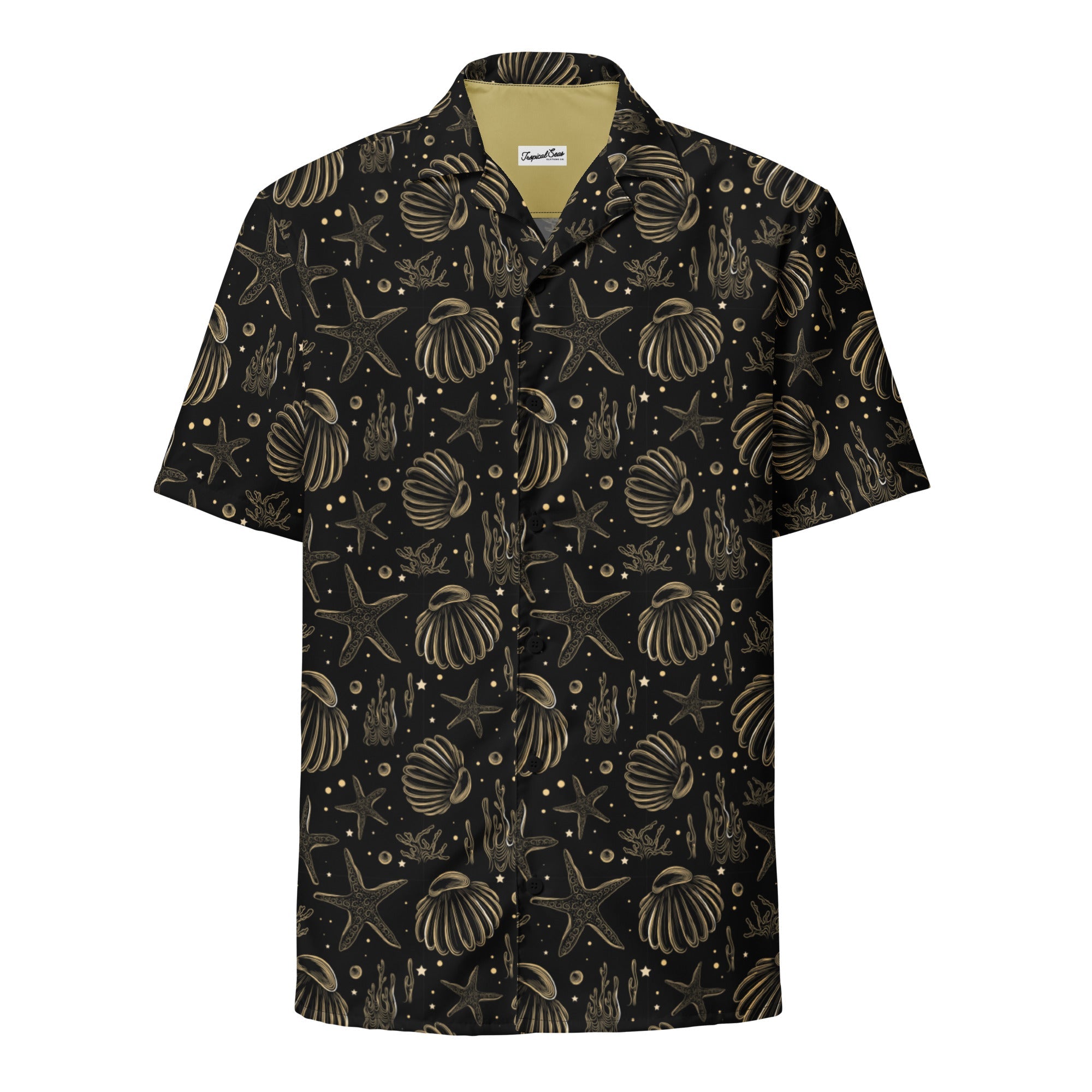 Golden Shore Coastal Button Down Shirt