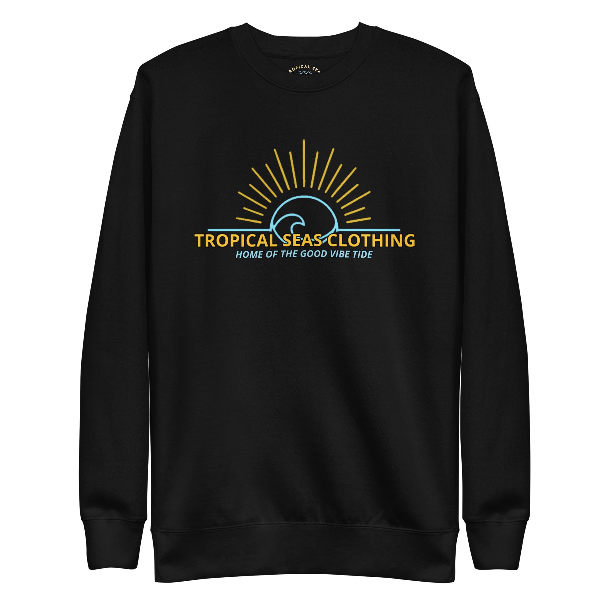 Coastal Sunrise Wave Sweatshirt