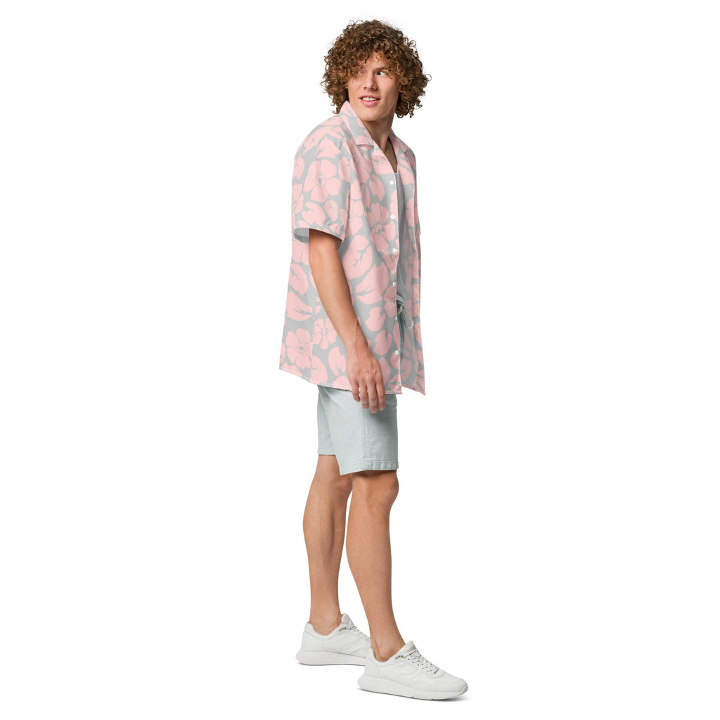 Sunset Bloom Button-Up