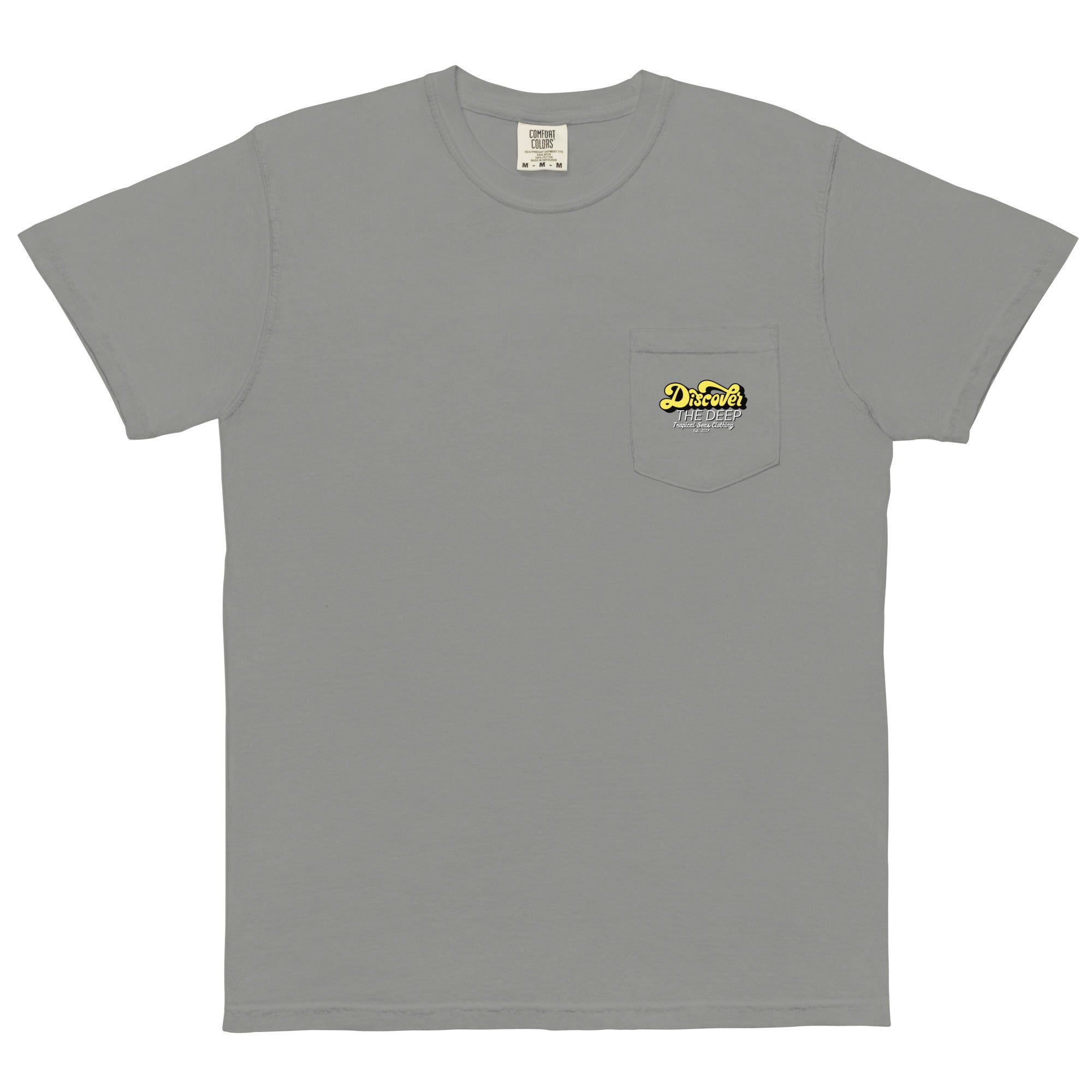 Deep Blue Shark Pocket Tee