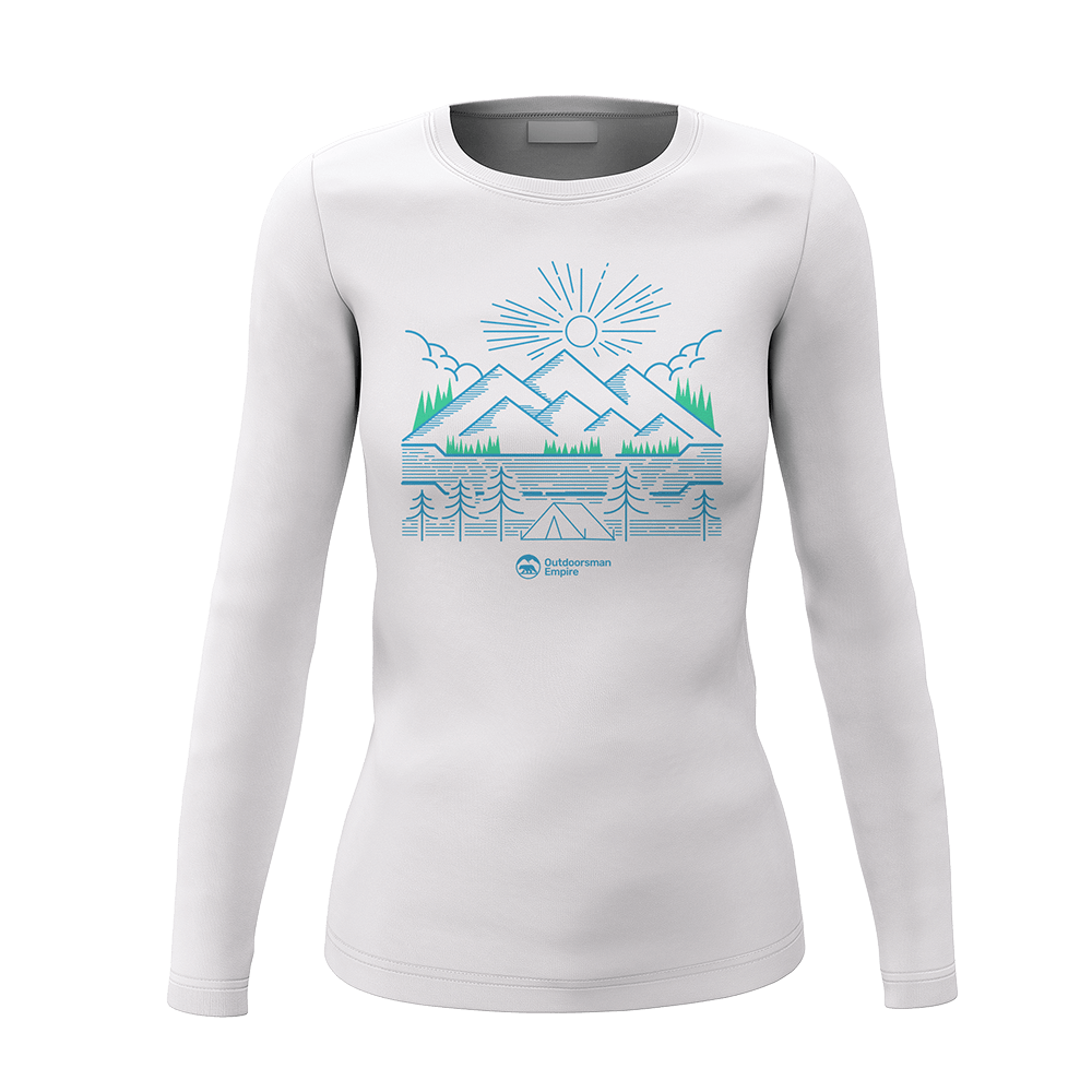 Mountain Lines Women’s Long Sleeve Tee