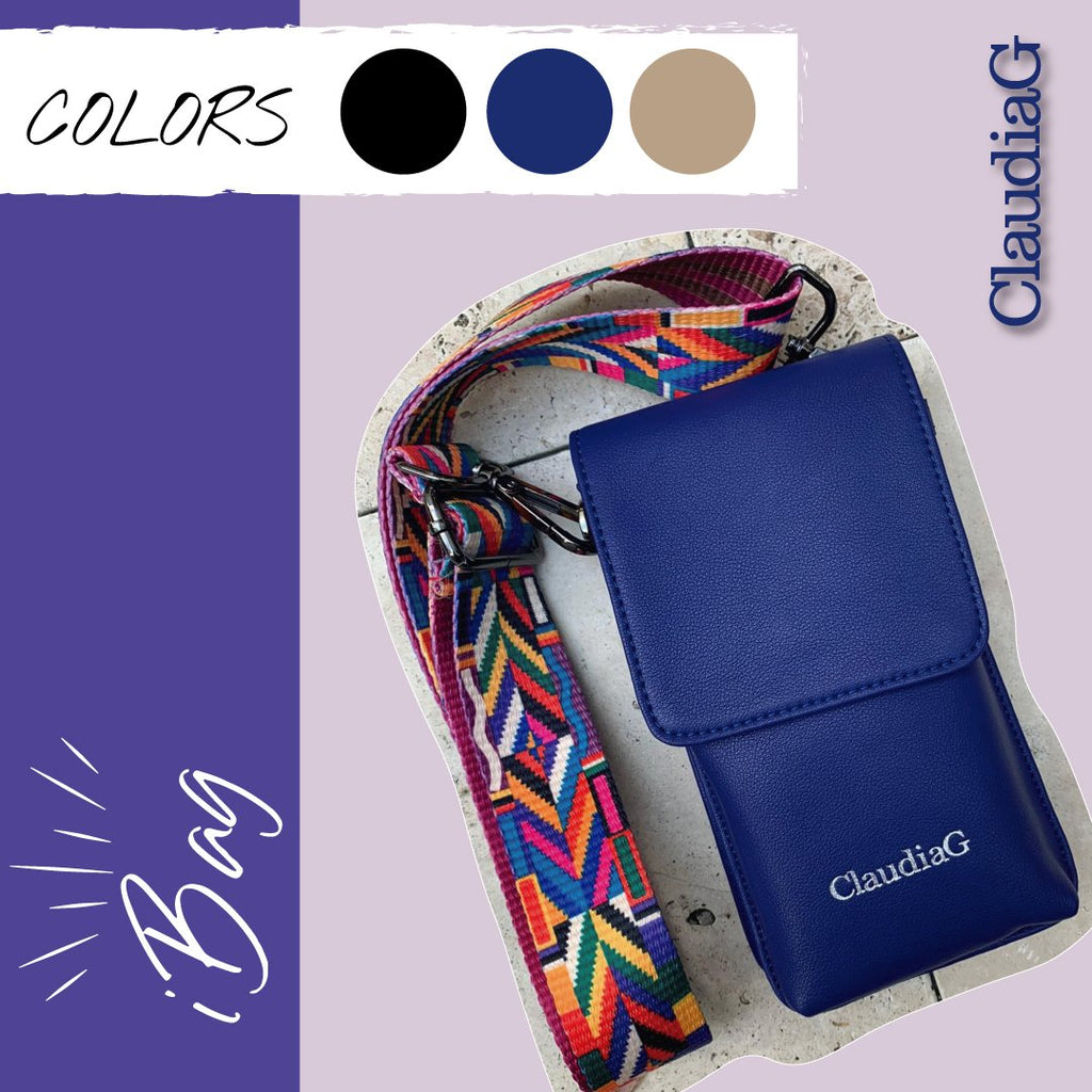 The Capri Phone Crossbody - Sapphire