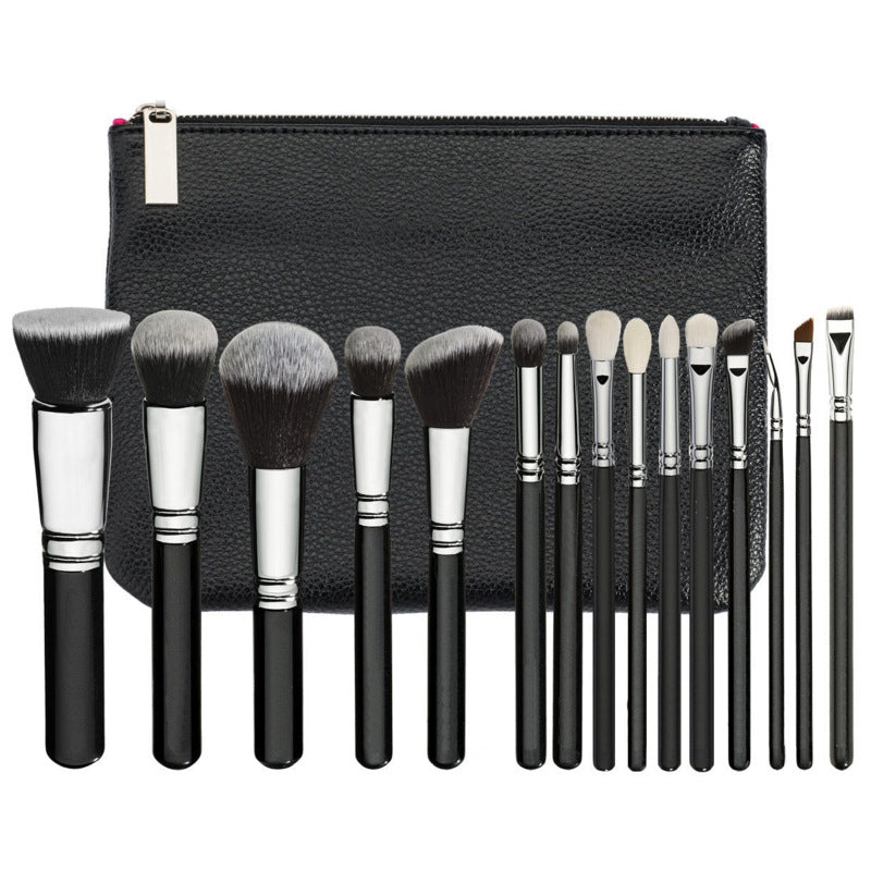 Luxe Pro 15-Piece Makeup Brush Set