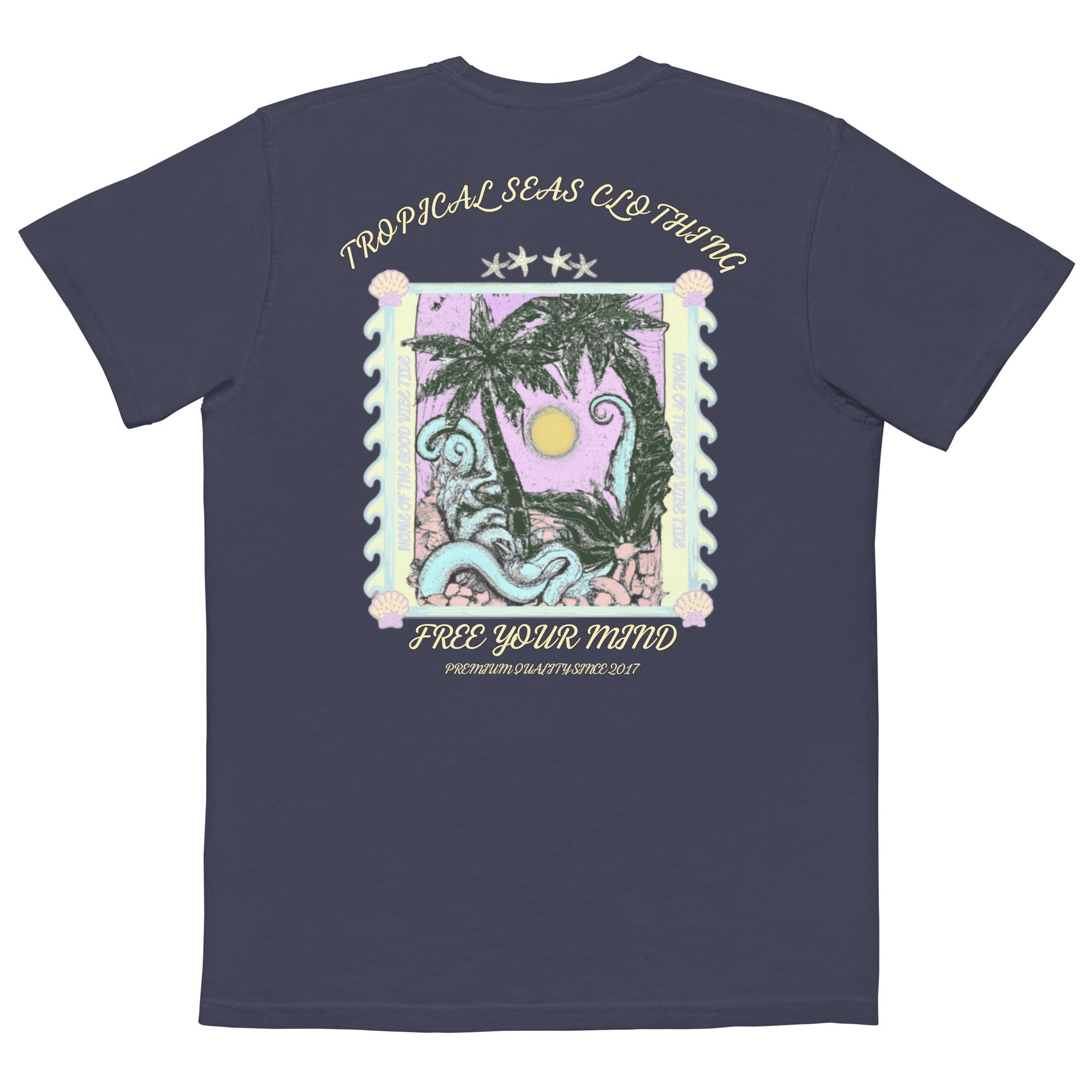 Coastal Escape Pocket Tee
