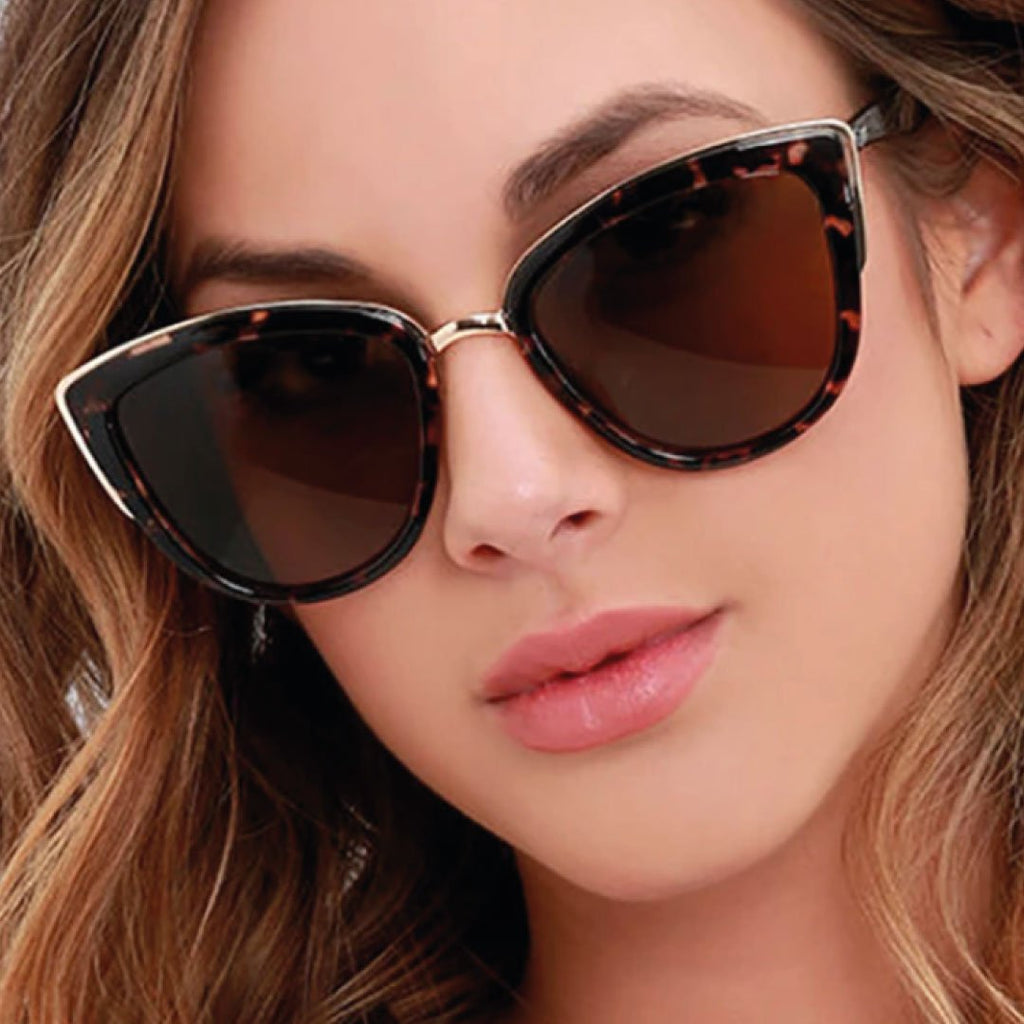 Abby Luxe Cat-Eye Sunglasses