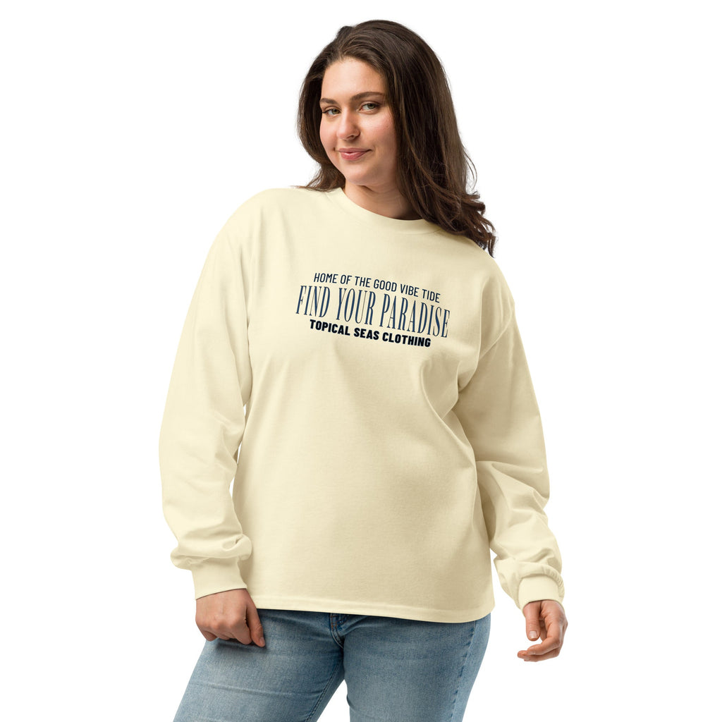 Find Your Paradise Long Sleeve Sweatshirt