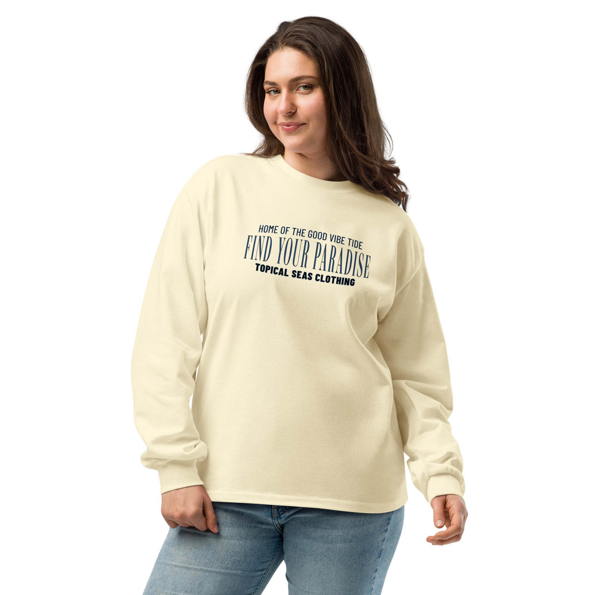 Find Your Paradise Long Sleeve Sweatshirt