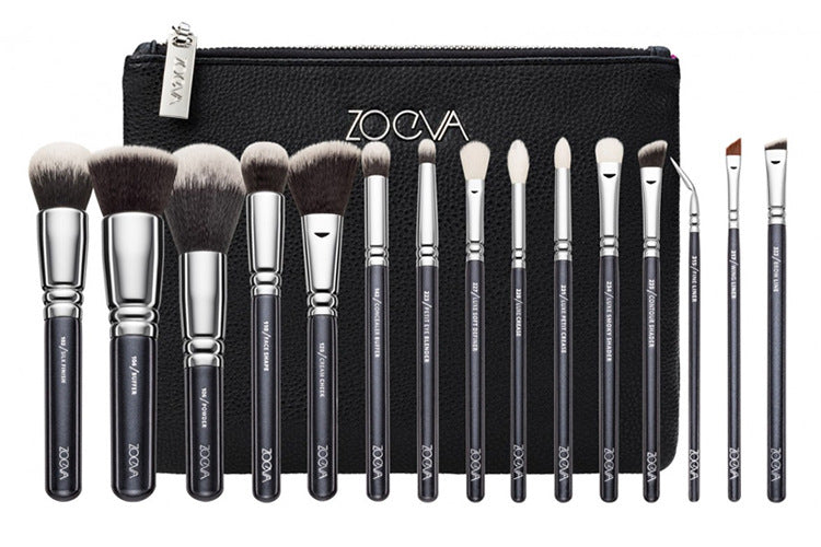 Luxe Pro 15-Piece Makeup Brush Set