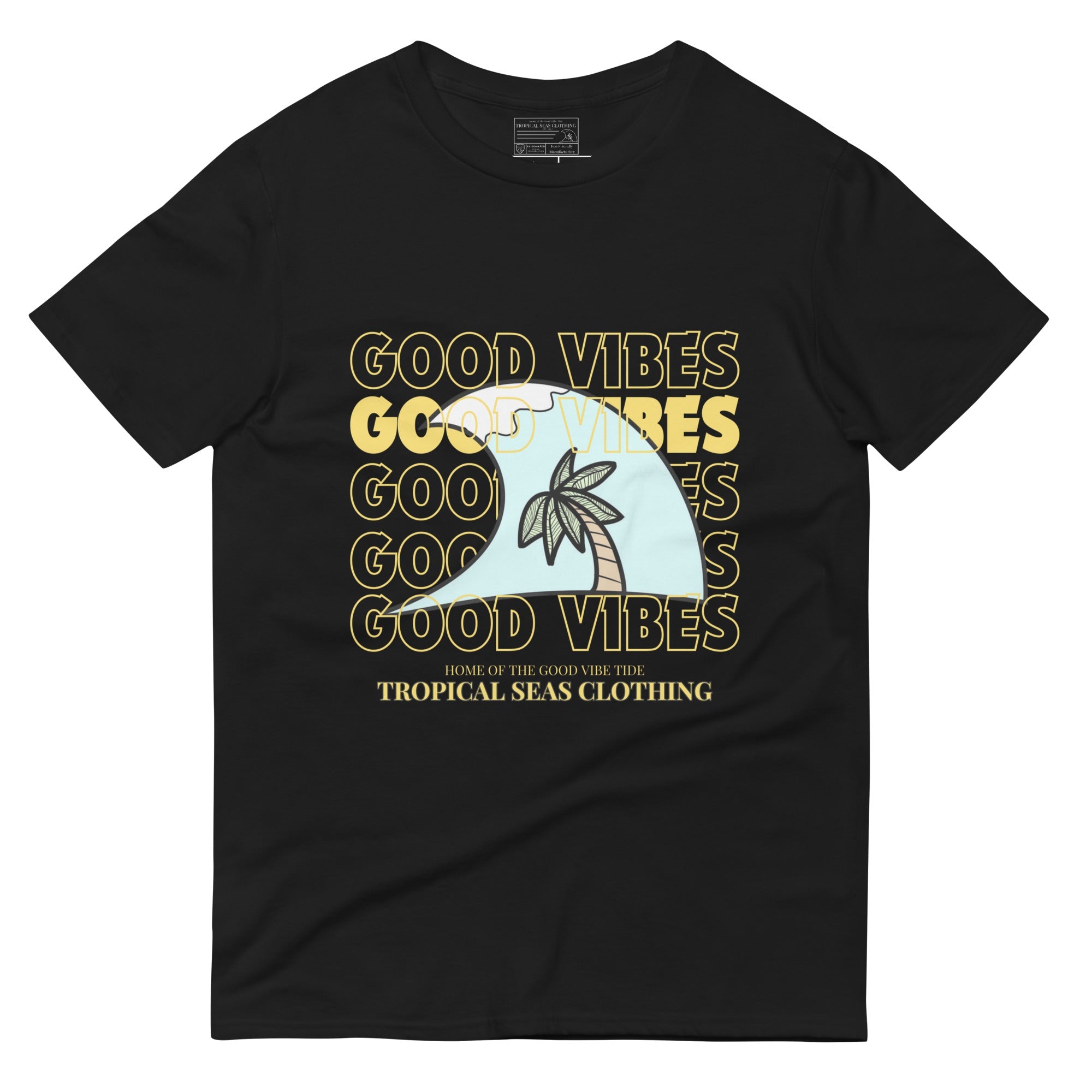 Good Vibes Tropical Graphic T-Shirt
