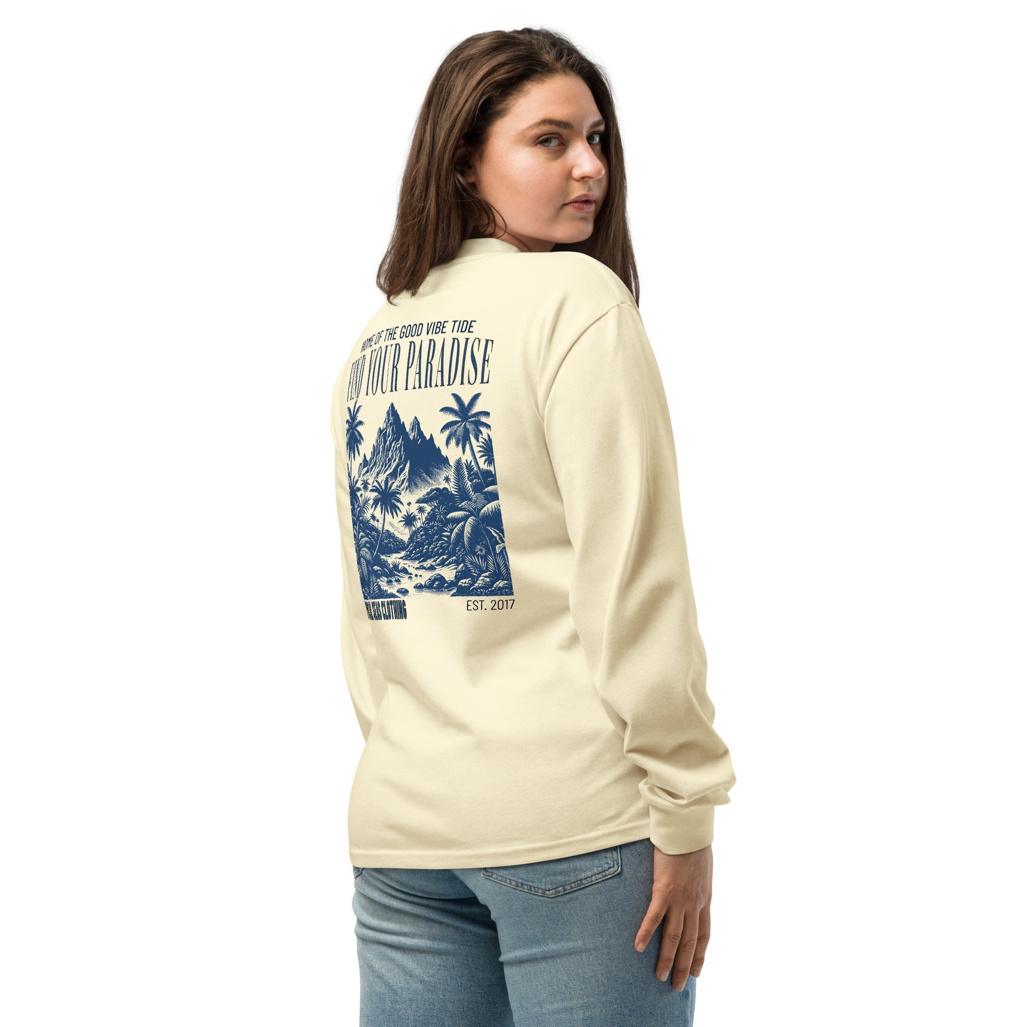 Find Your Paradise Long Sleeve Sweatshirt