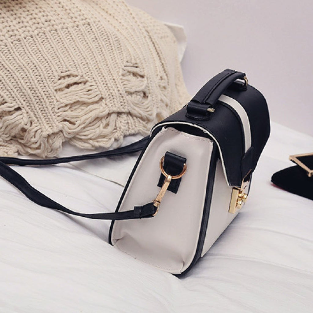 The Harper Colorblock Satchel