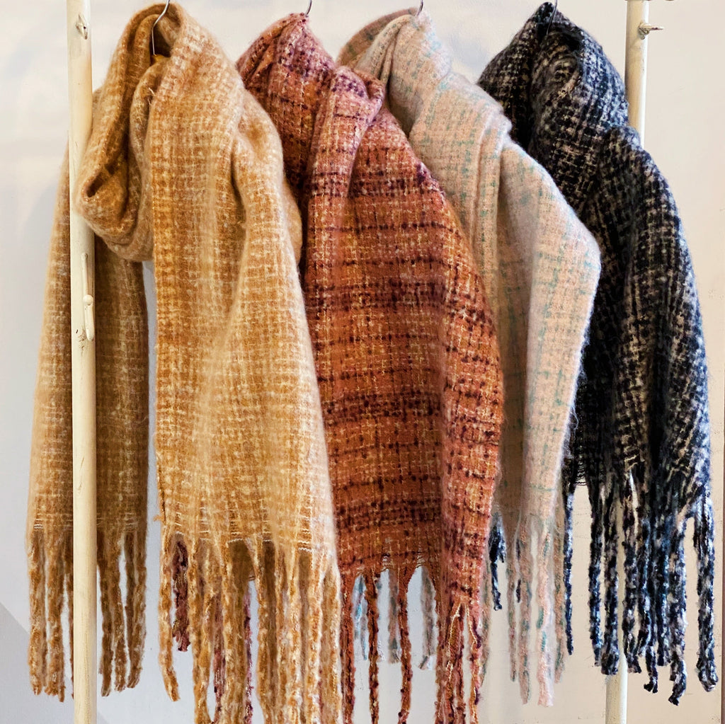 Autumn Luxe Bouclé Scarf