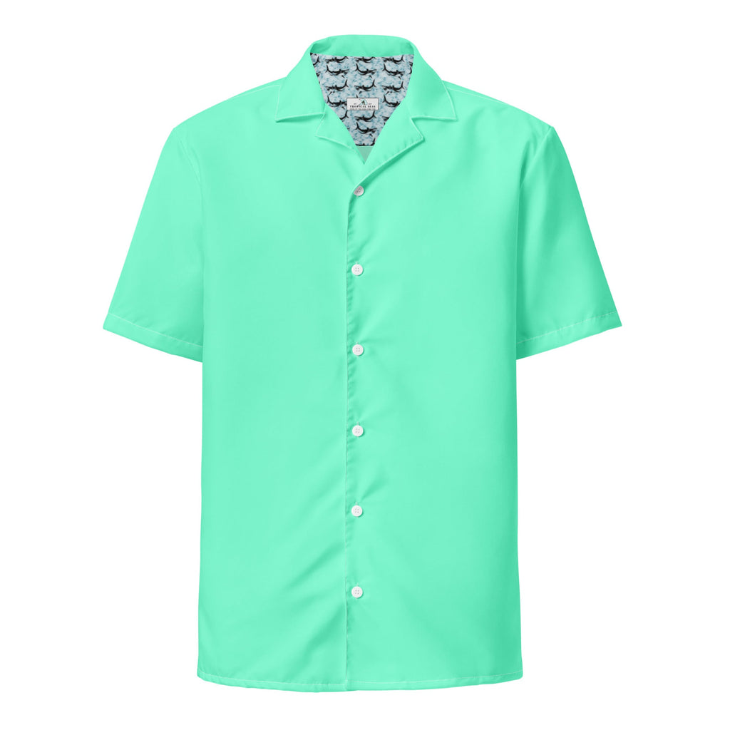 Aqua Breeze Men's Button-Down Shirt