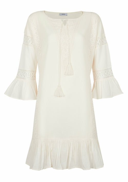 The Paradiso Linen Mini Dress