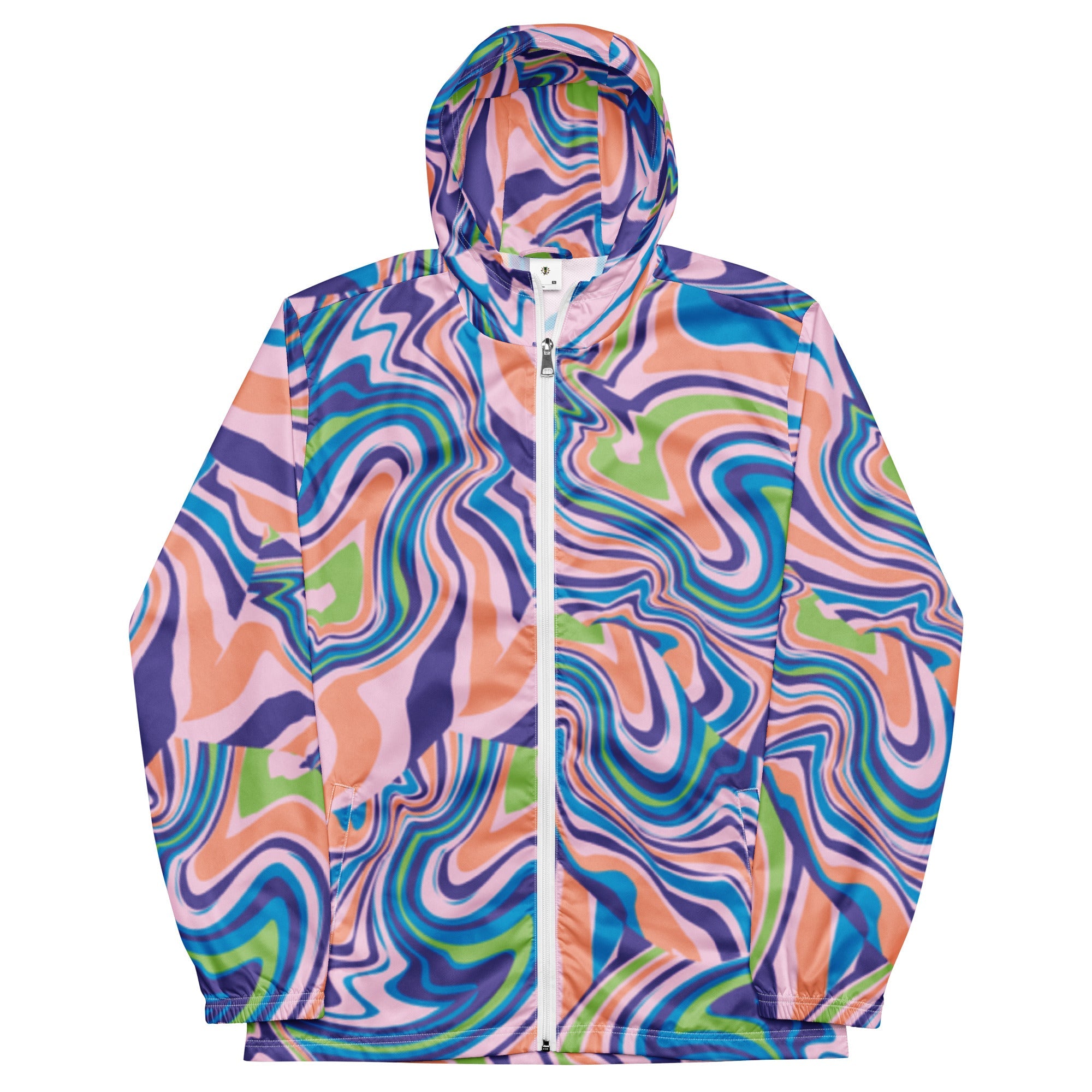 Sunset Swirl Windbreaker