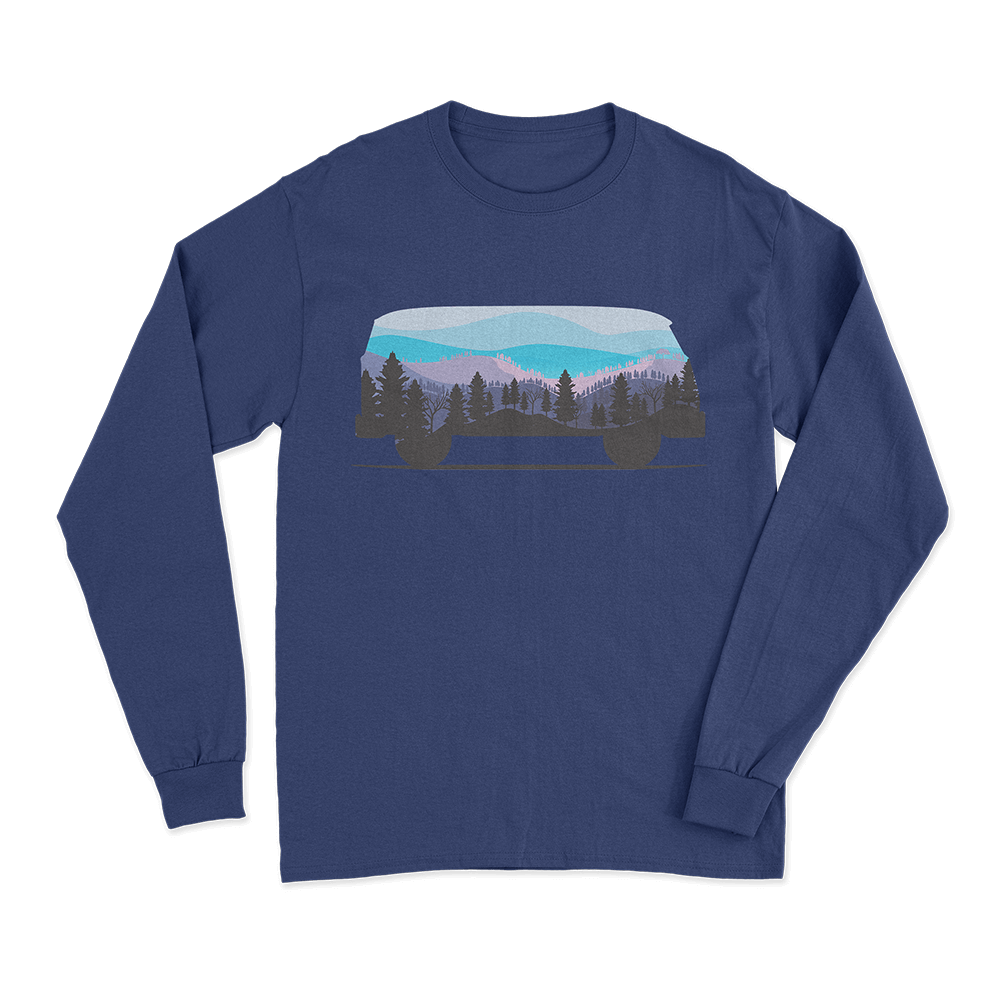 Mountain Escape Long Sleeve Graphic Tee