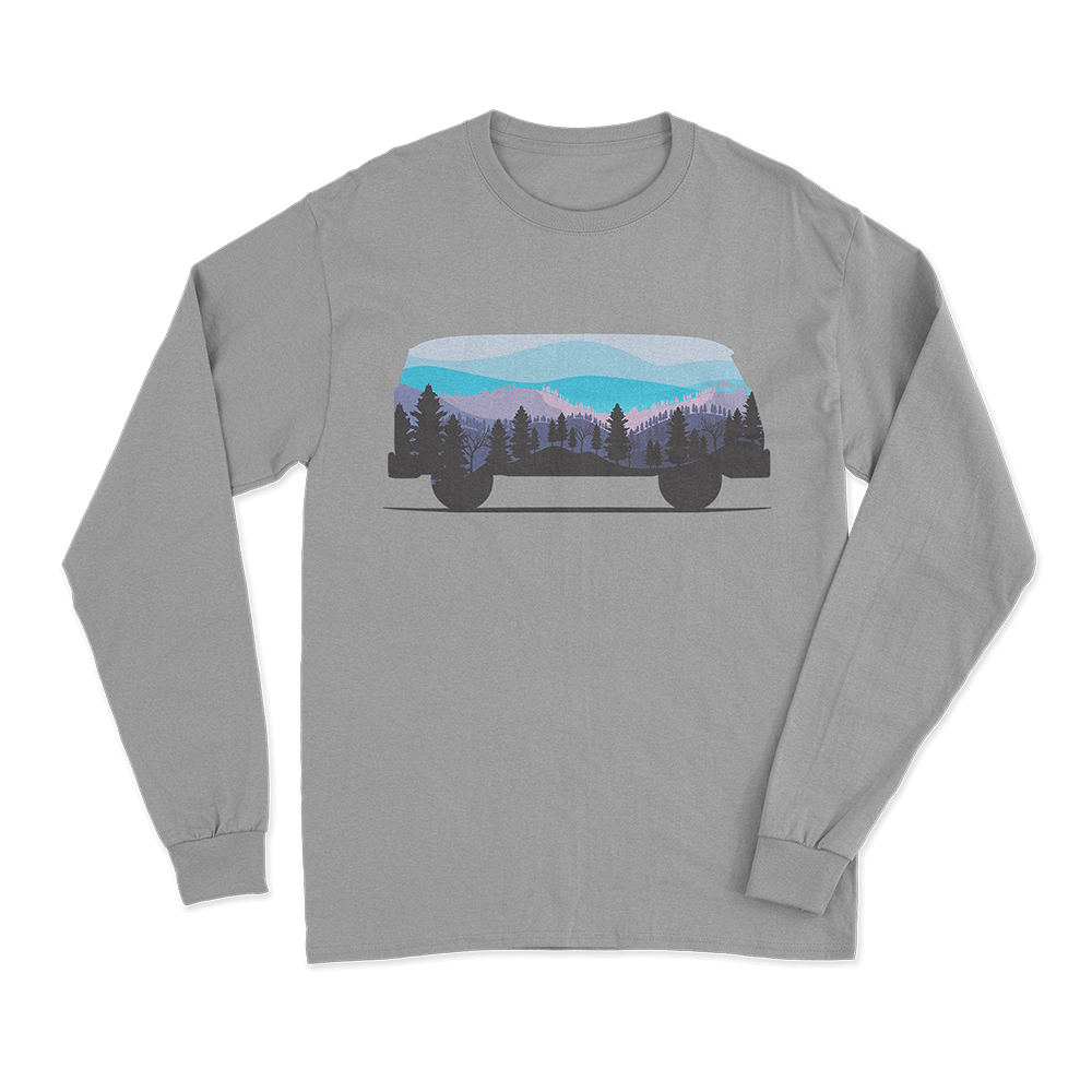 Mountain Escape Long Sleeve Graphic Tee