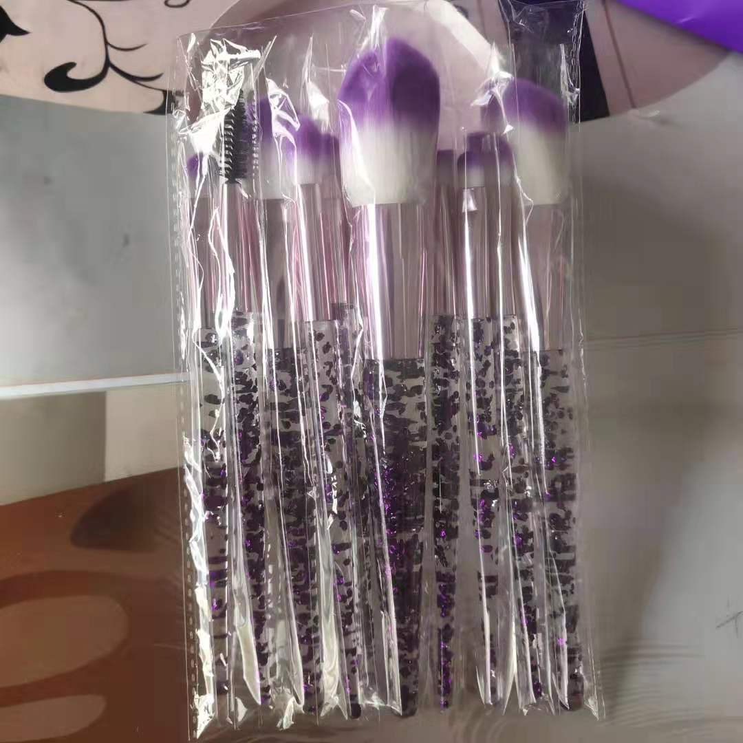 Luxe Crystal Makeup Brush Set