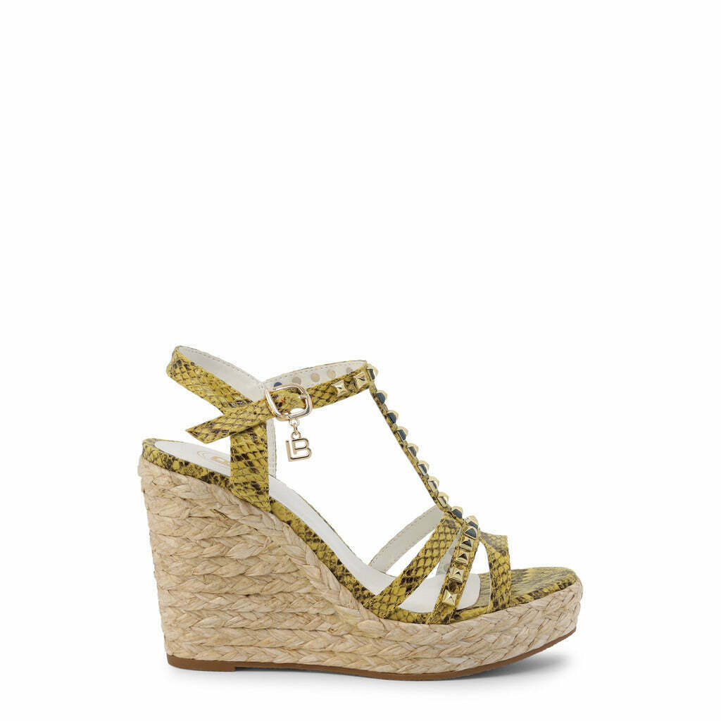 Golden Glow Espadrille Wedges
