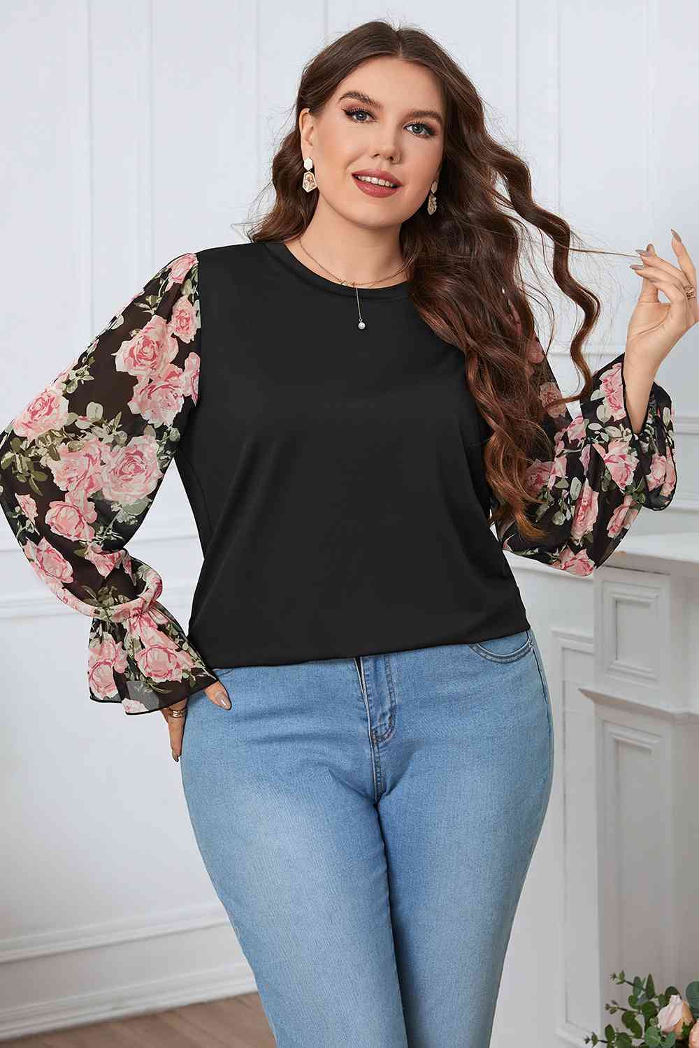 The Rosalie Floral Blouse