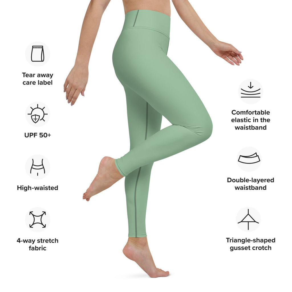 Sunset Bloom High-Waist Leggings