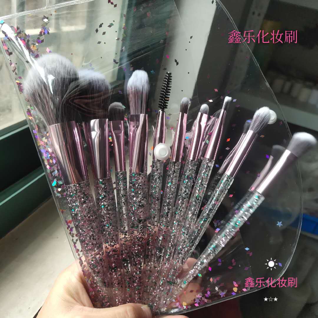 Luxe Crystal Makeup Brush Set