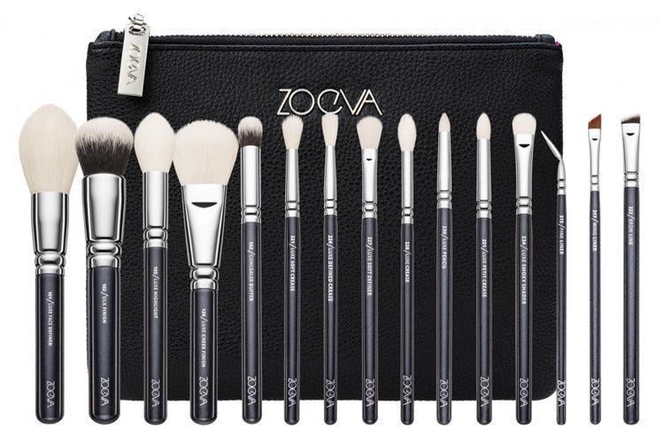 Luxe Pro 15-Piece Makeup Brush Set