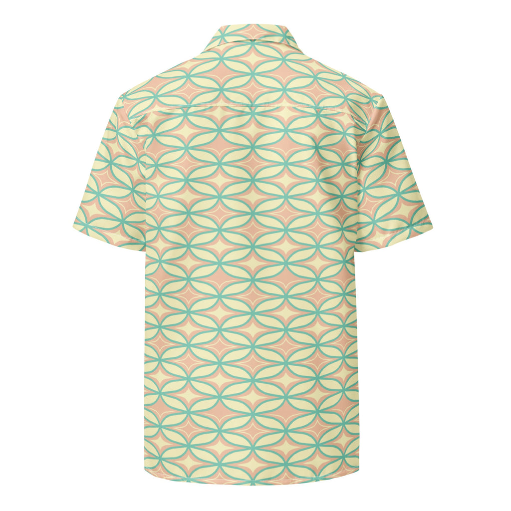 Seaside Mosaic Button-Up